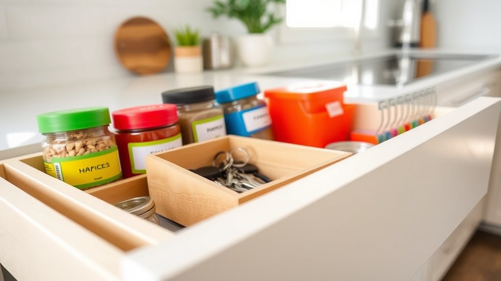 organized labels improve independence