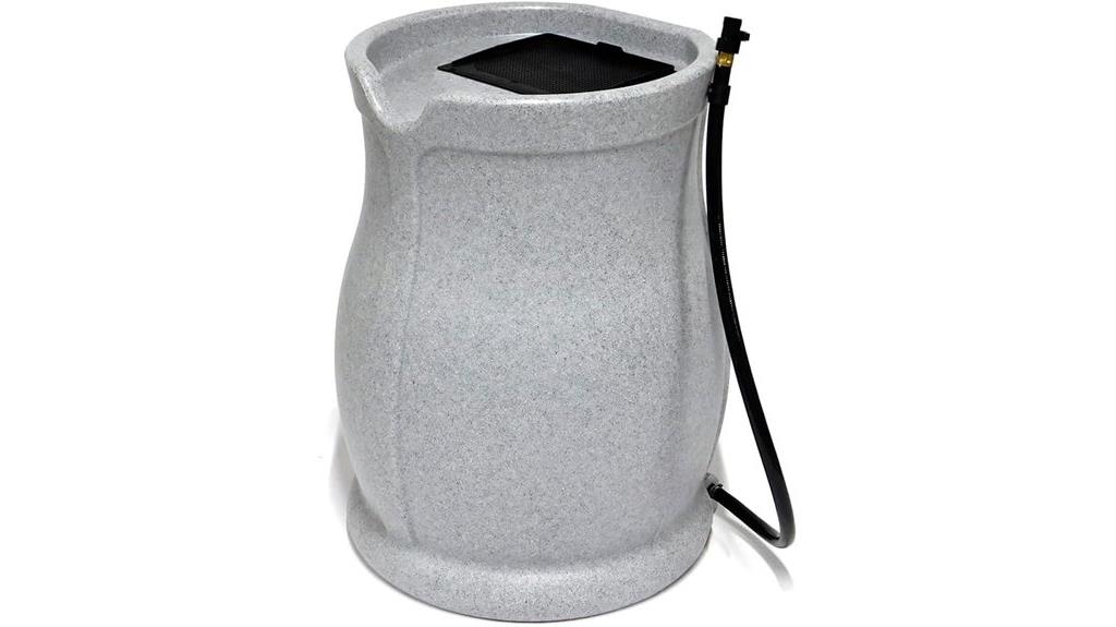 outdoor rain barrel kit