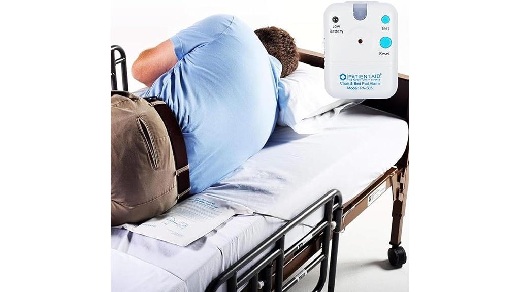 patient bed alarm system