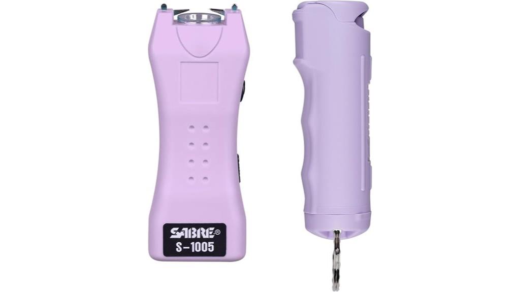 pepper spray and stun gun