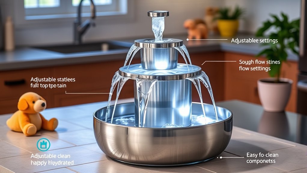 pet fountain selection criteria