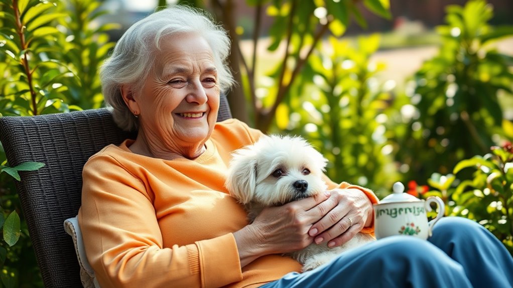 pets enhance elderly health