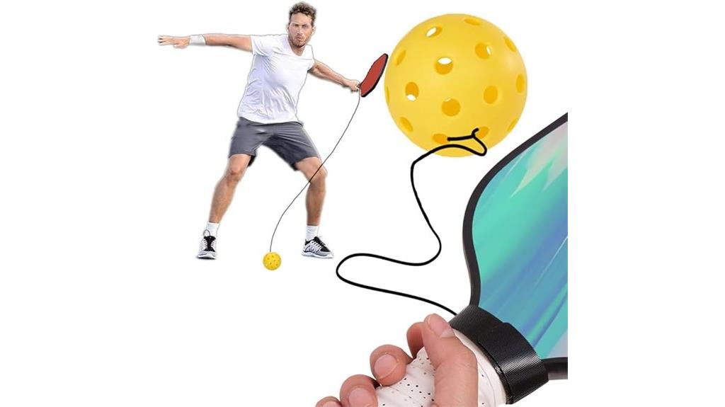 pickleball rebound drill trainer