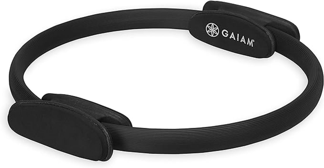 pilates ring foam handles