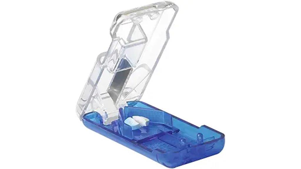 pill cutter with dispenser