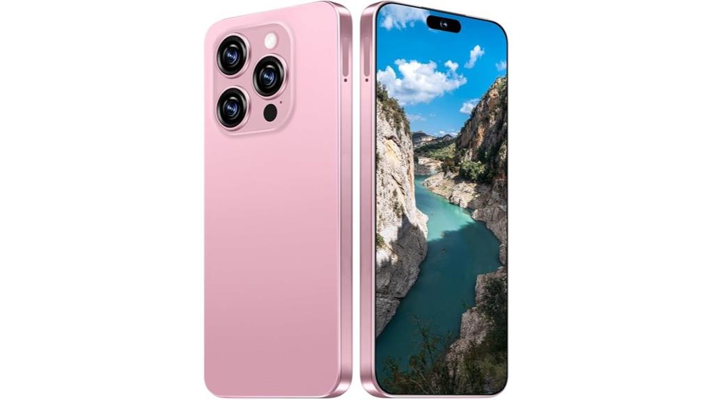 pink 6 99 5g smartphone