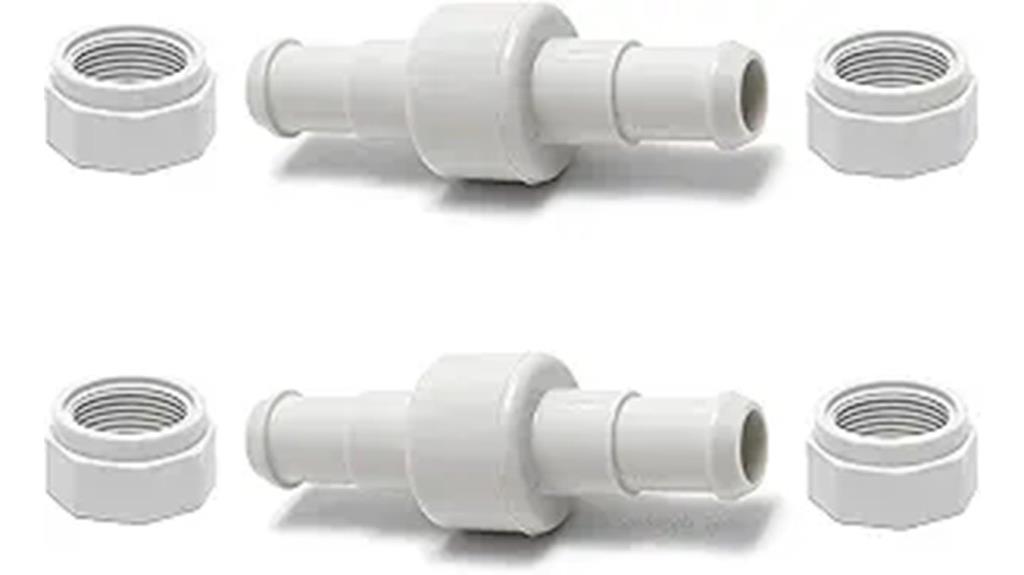 pool cleaner hose fittings