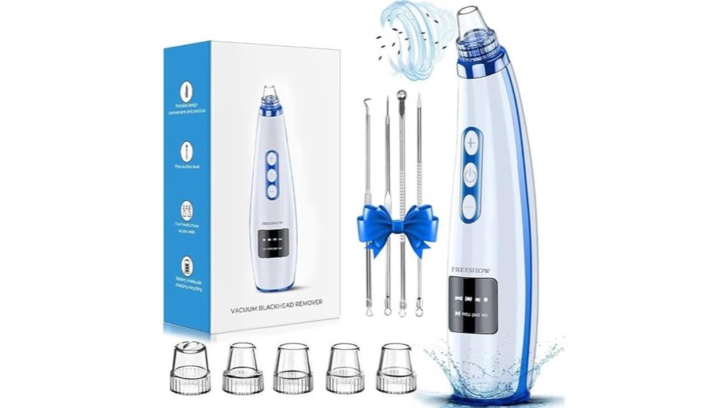 pore vacuum with multiple suctions