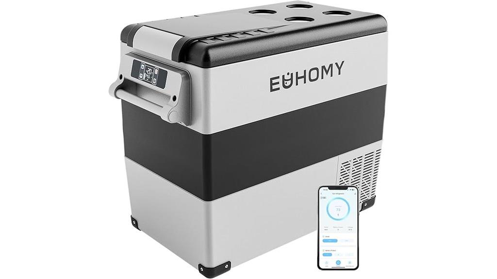 portable 12v fridge with app