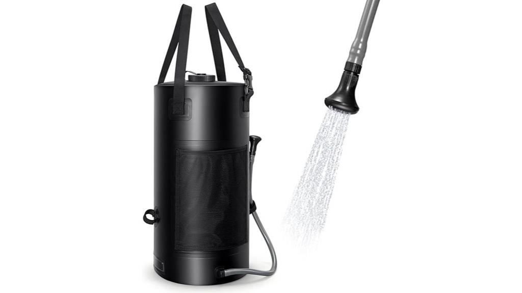 portable 20l solar shower