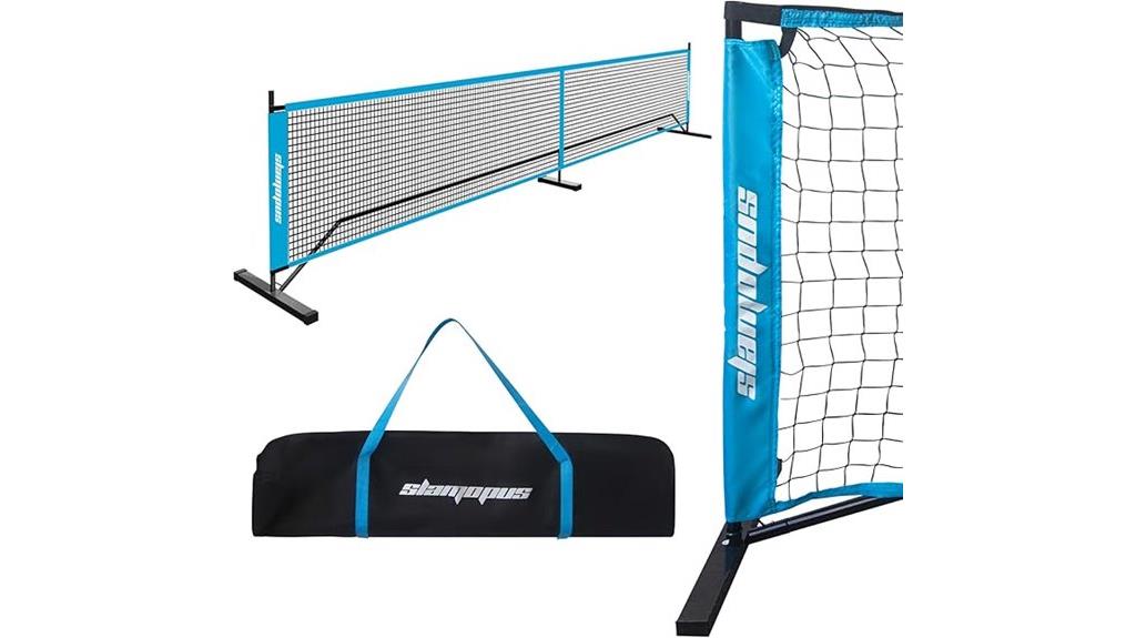 portable 22 ft pickleball net