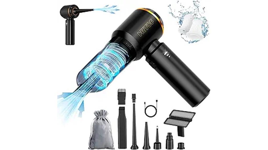 portable 4 in 1 rechargeable vacuum