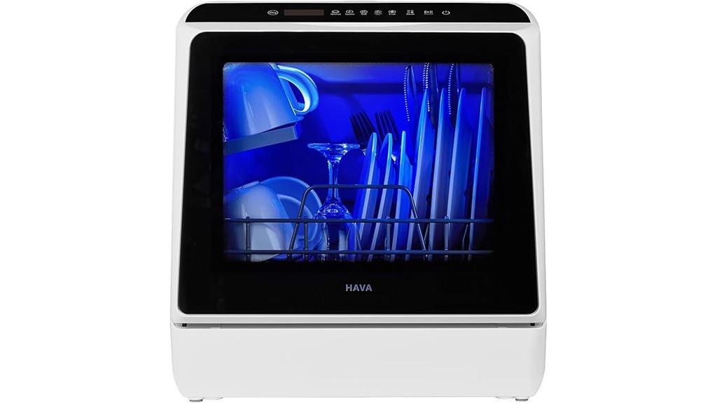 portable 6 program dishwasher