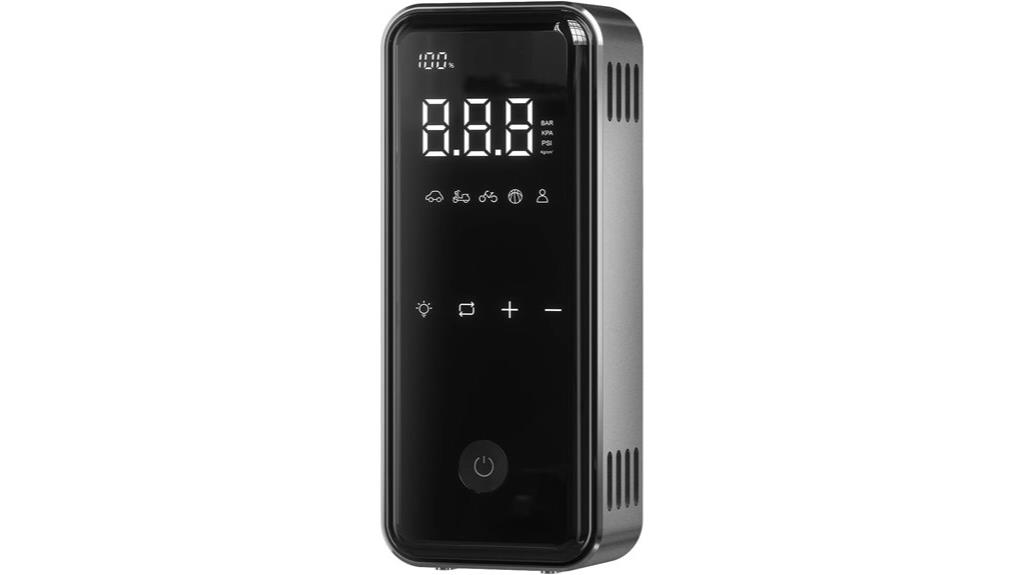 portable air compressor battery