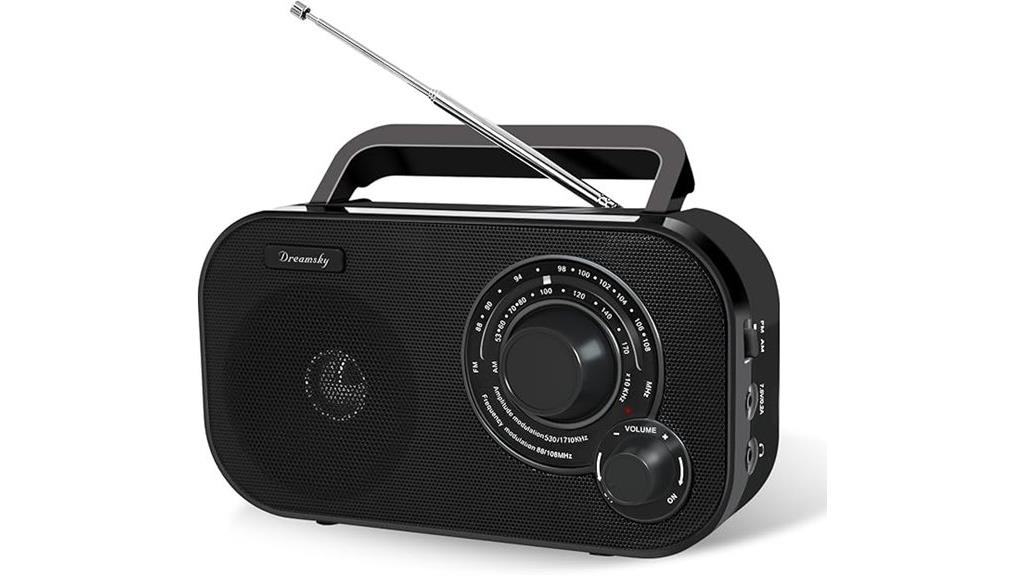 portable am fm radio