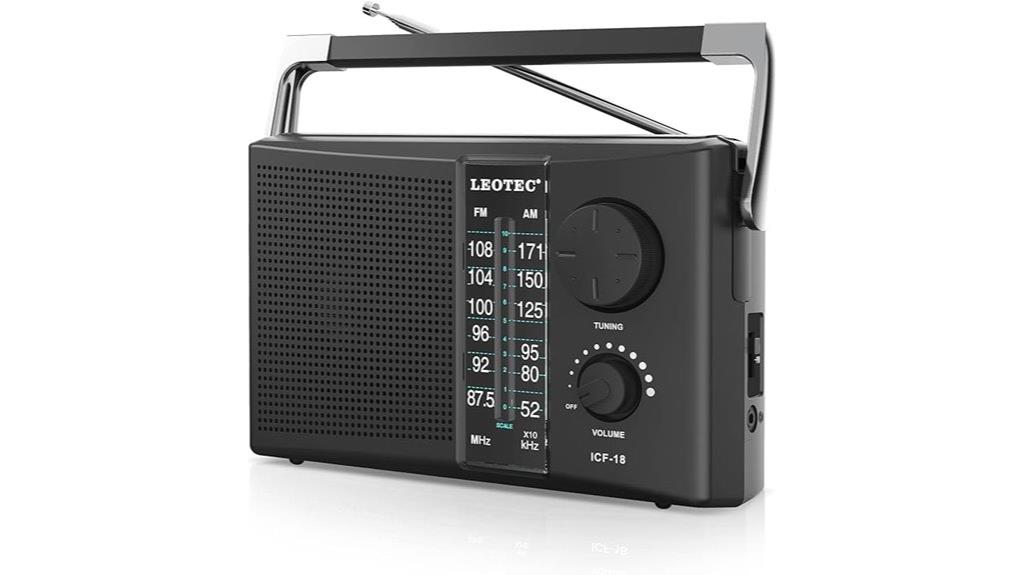 portable am fm radio