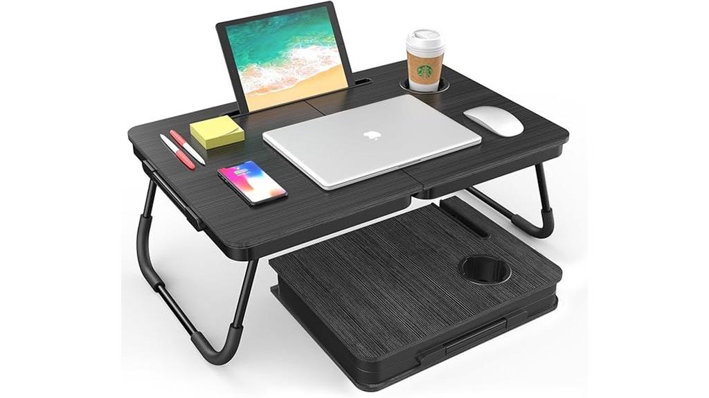 portable bed desk