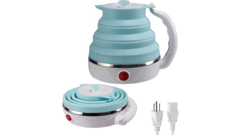 portable collapsible electric kettle