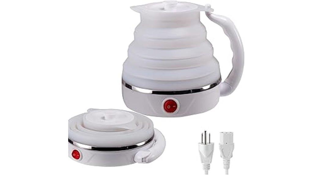 portable collapsible travel kettle