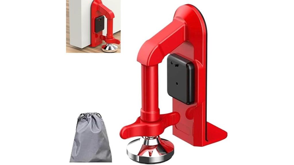 portable door stopper alarm