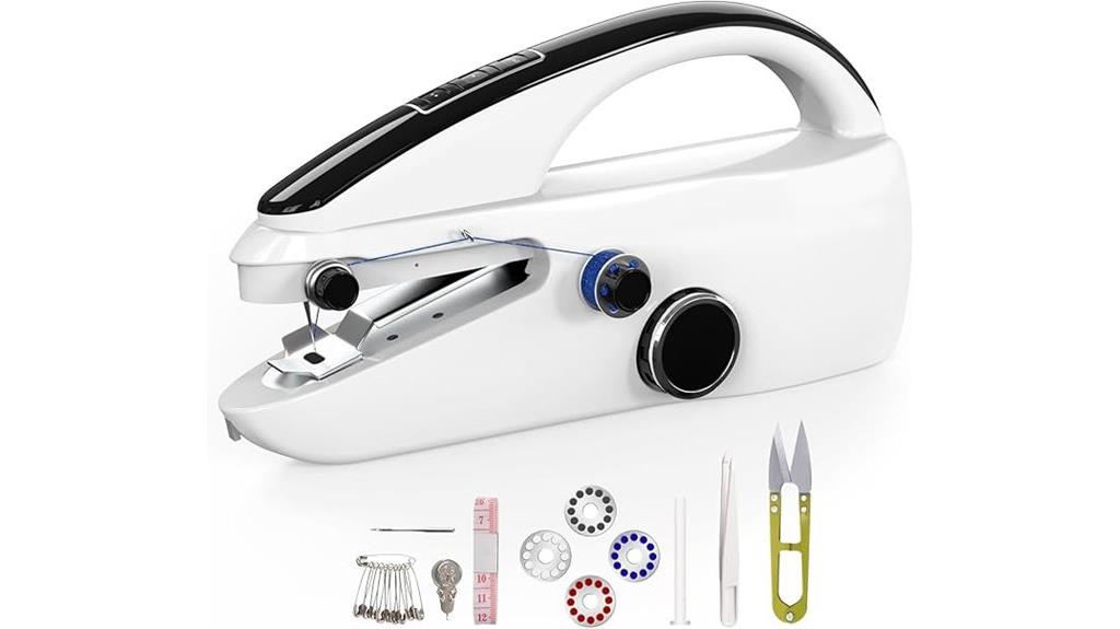 portable electric sewing machine
