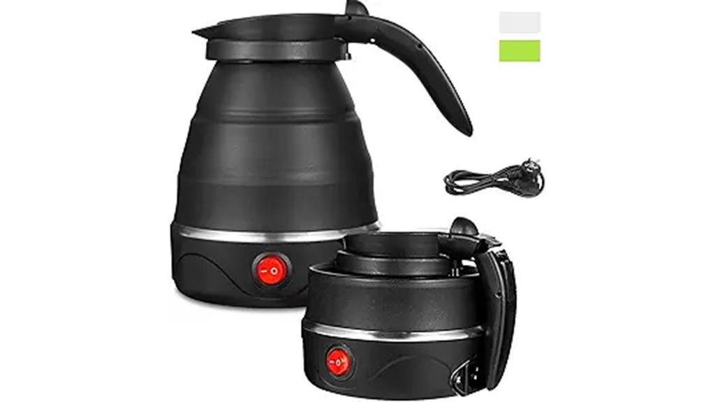 portable foldable electric kettle