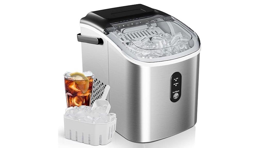 portable ice maker with handle