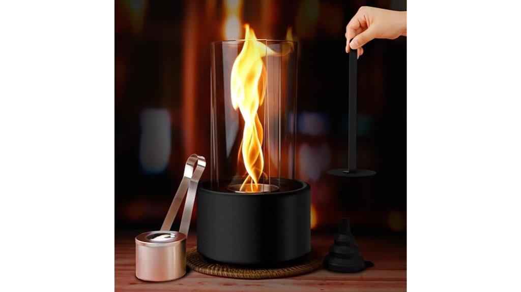 portable indoor fire pit