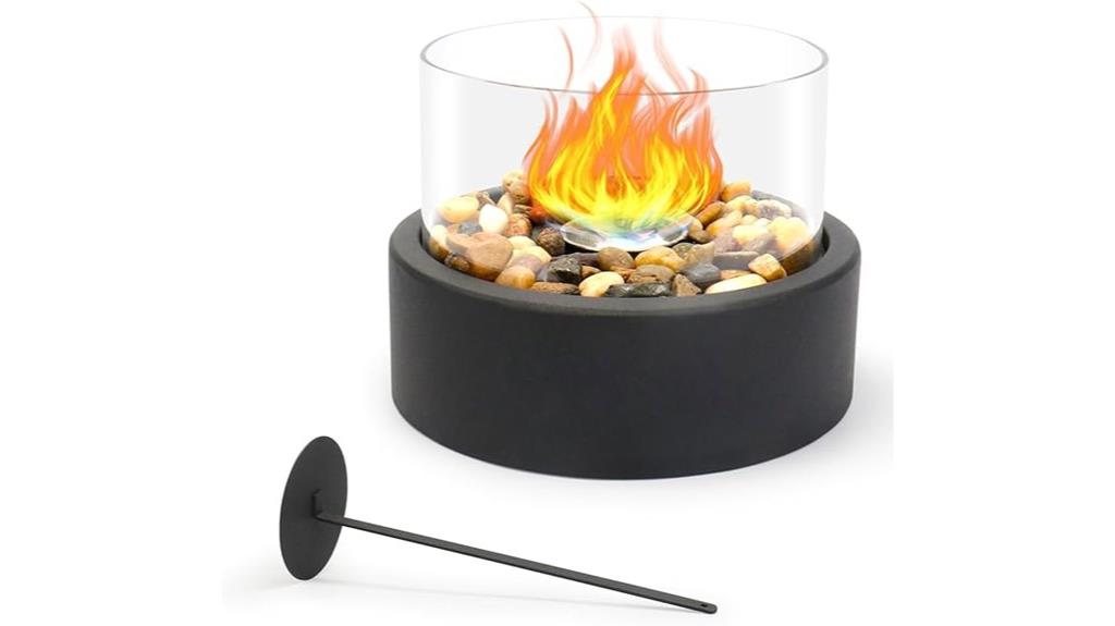 portable indoor outdoor firepit