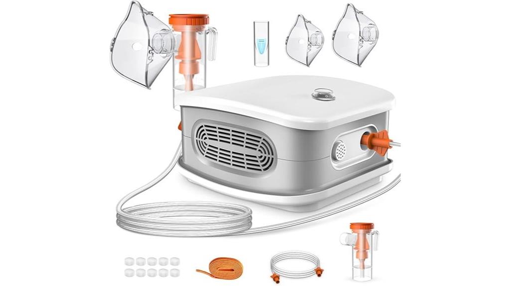 portable inhalation therapy device