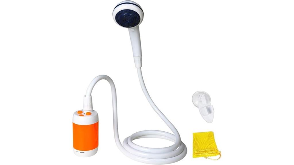 portable iron hammer shower