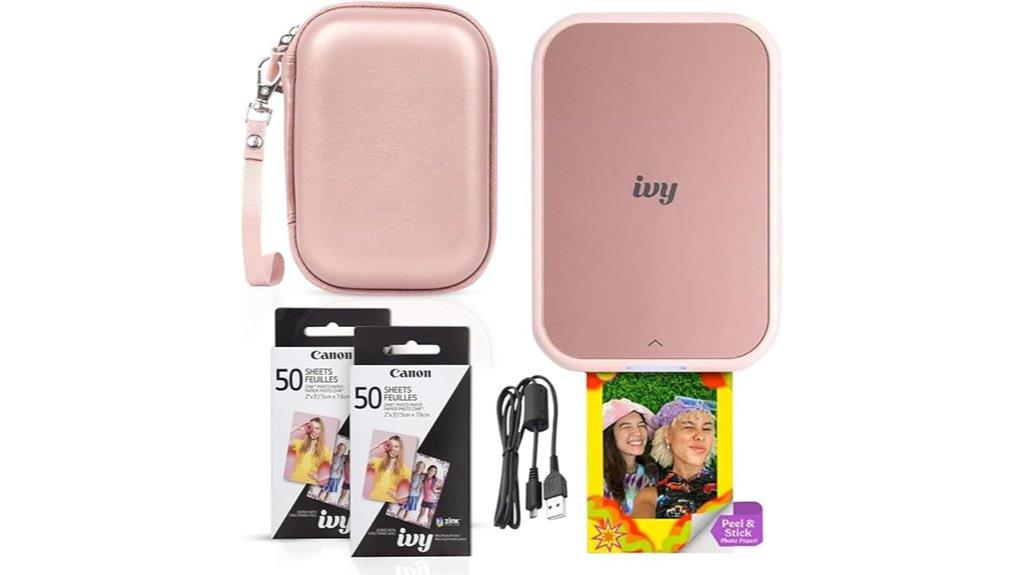 portable mini photo printer