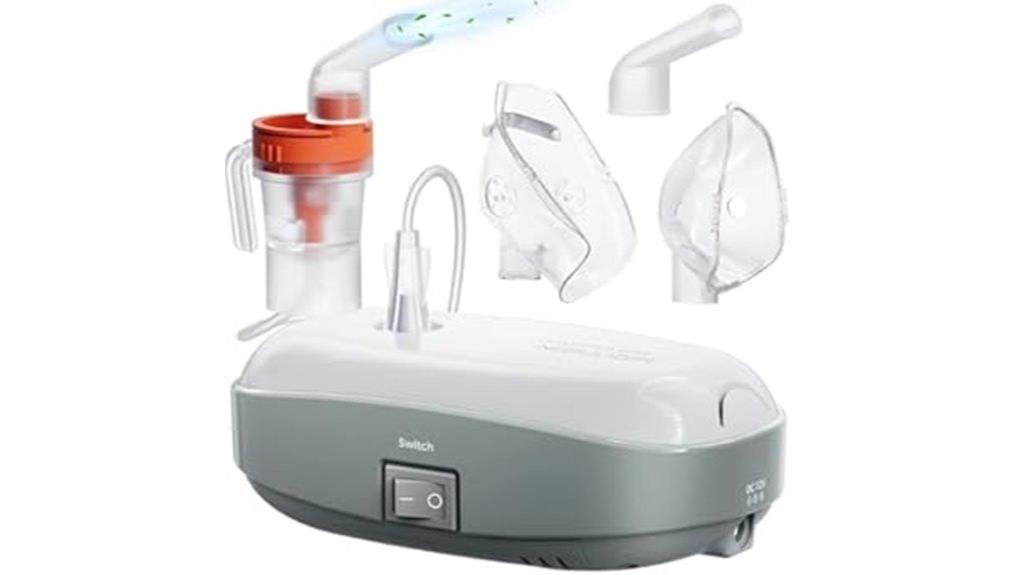 portable nebulizer with masks