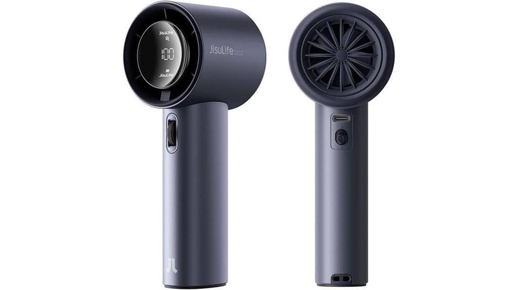 portable rechargeable hand fan