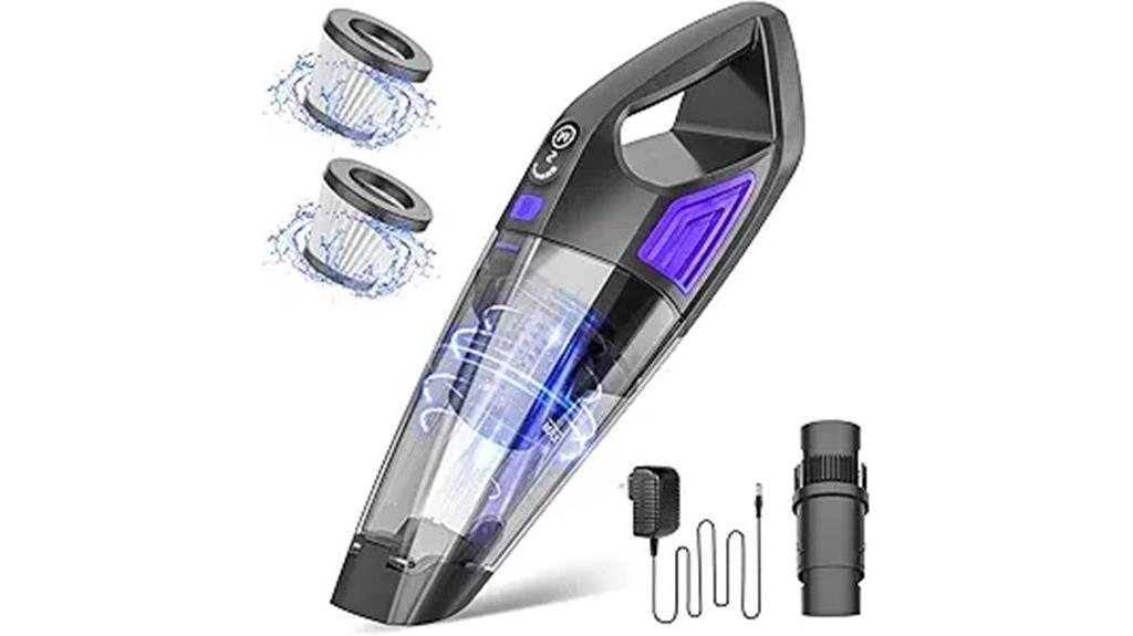 portable rechargeable handheld vacuum