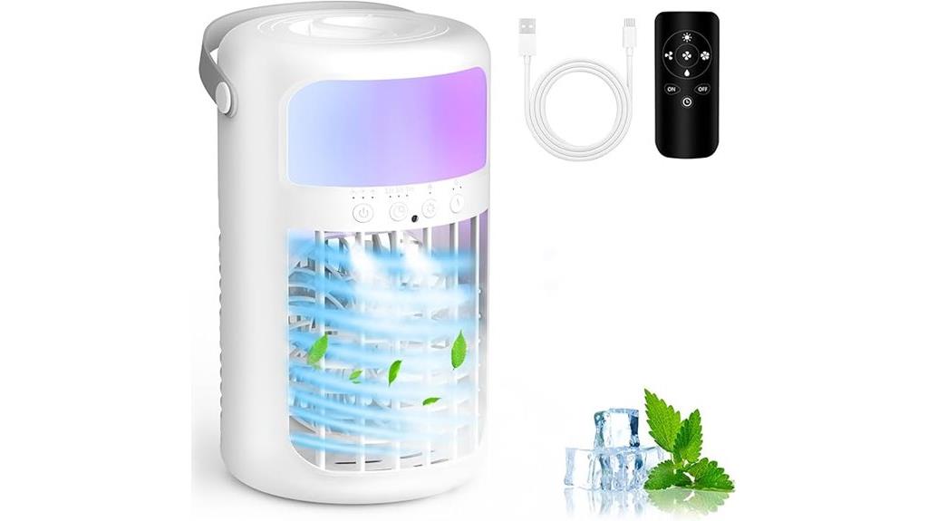 portable remote evaporative cooler