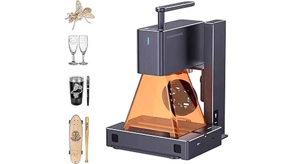 portable rotary laser engraver
