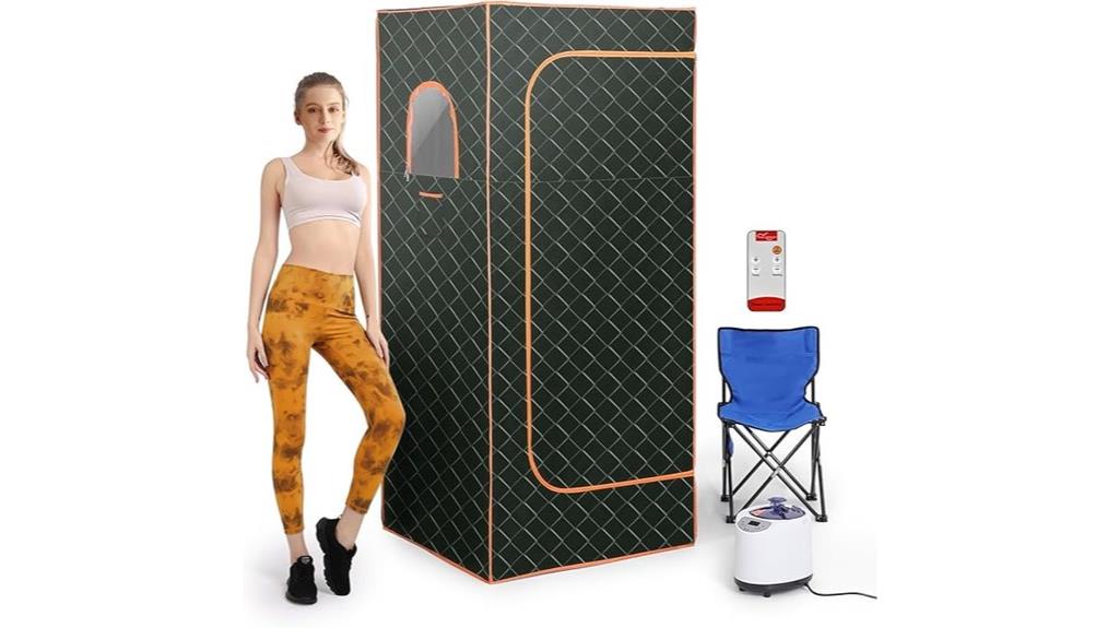 portable sauna tent features