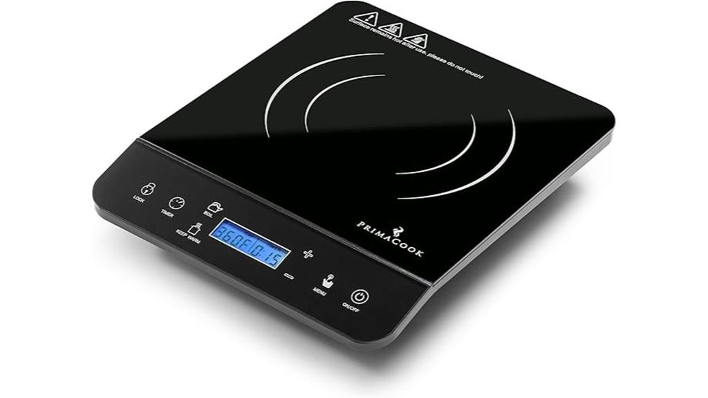 portable single burner cooktop