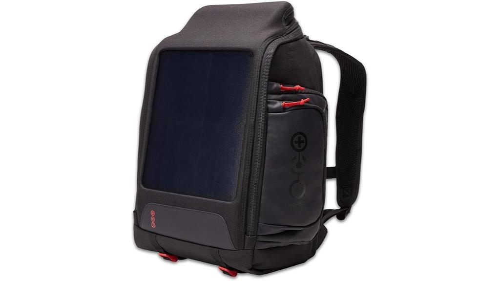 portable solar backpack charger