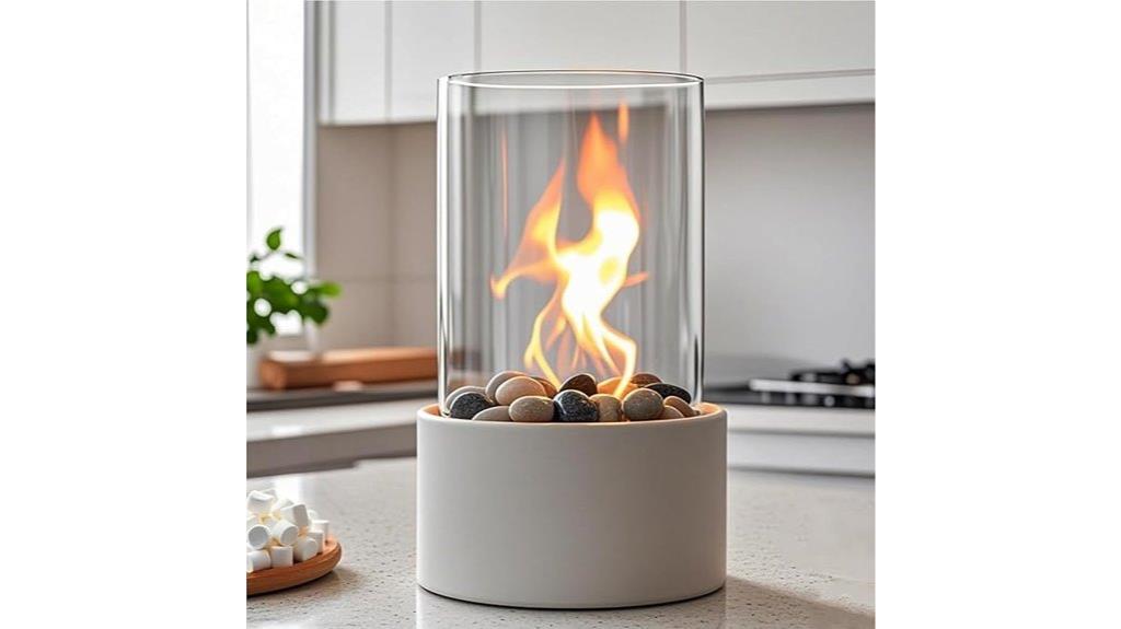 portable three chamber fire pit