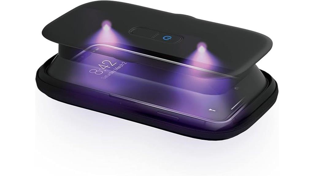 portable uv light sanitizer