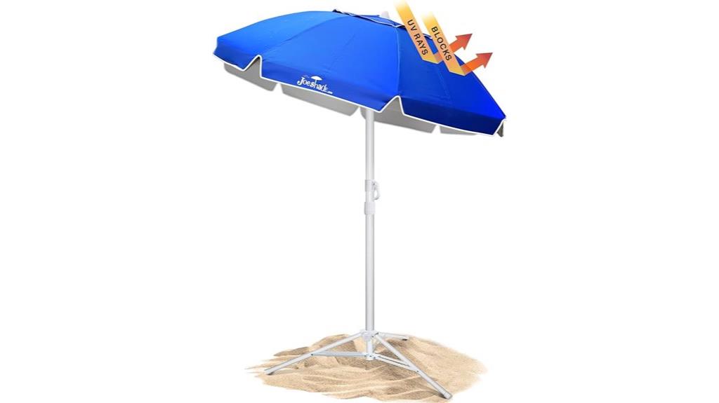 portable uv umbrella stand