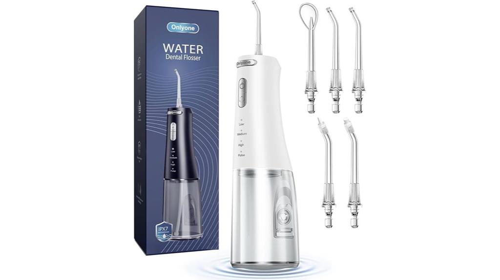 portable water flosser features