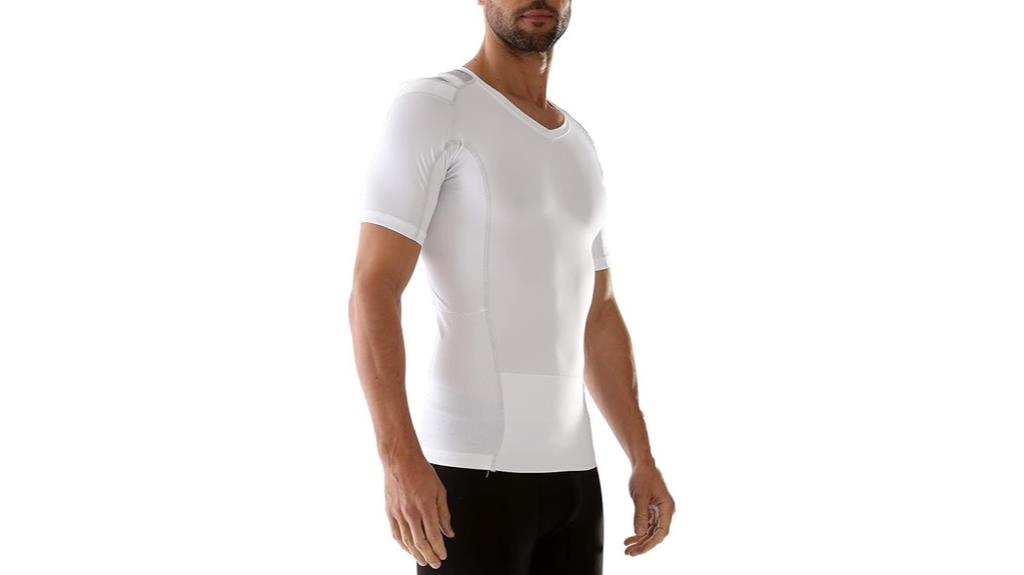 posture support pullover shirt