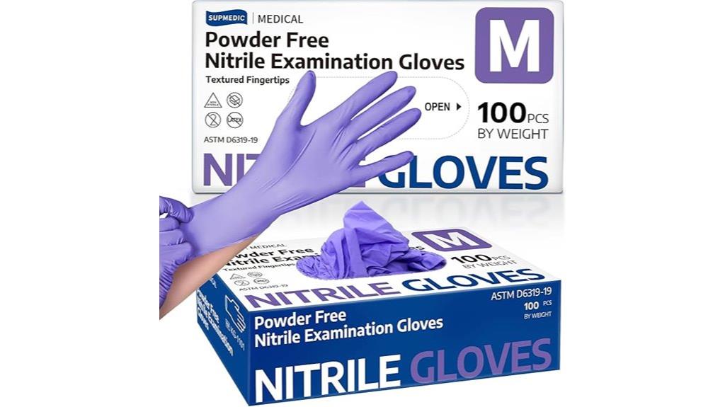 powder free latex free gloves