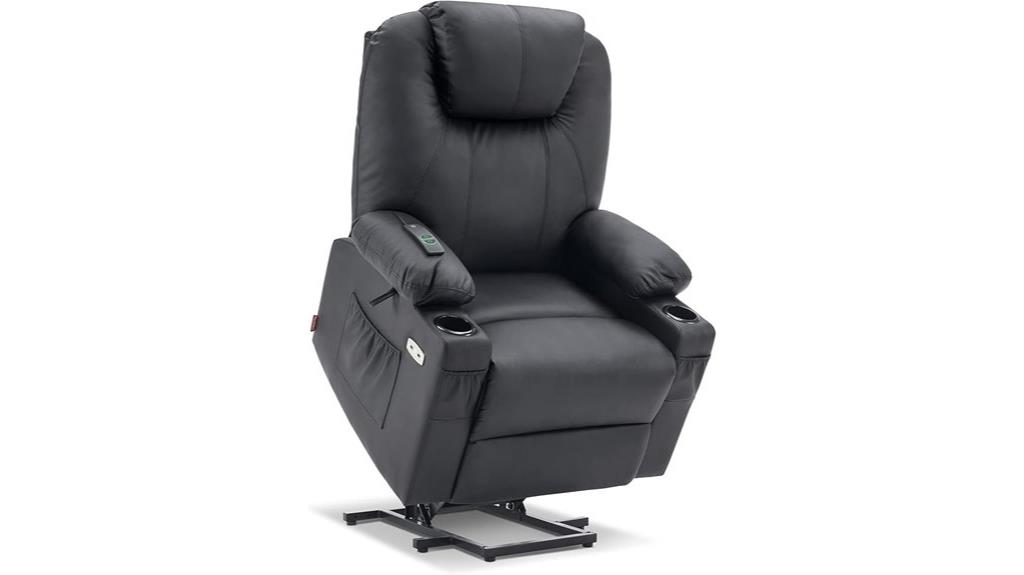 power lift recliner with massage