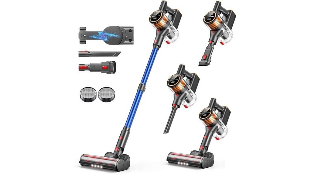 powerful cordless stick vacuum