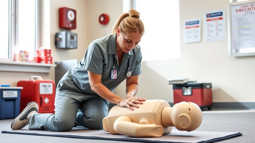 practice emergency response drills