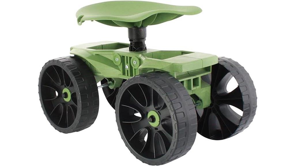 premium rolling work seat